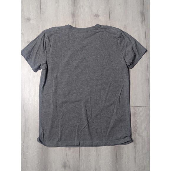 Adidas 8-Bit Sports T-Shirt Youth XL Video Games 3 Stripe Logo Grey Short Sleeve - Picture 5 of 7